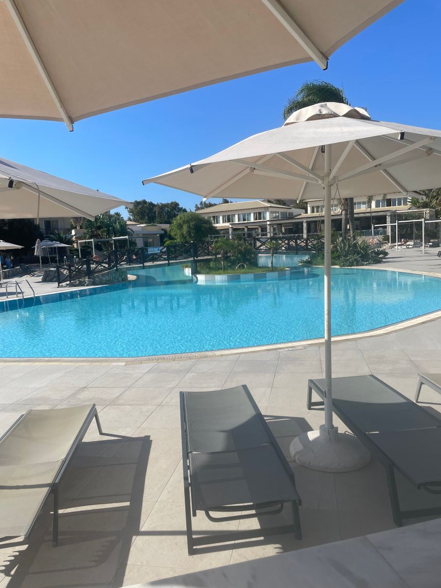 自然公园村酒店和spa-泳池