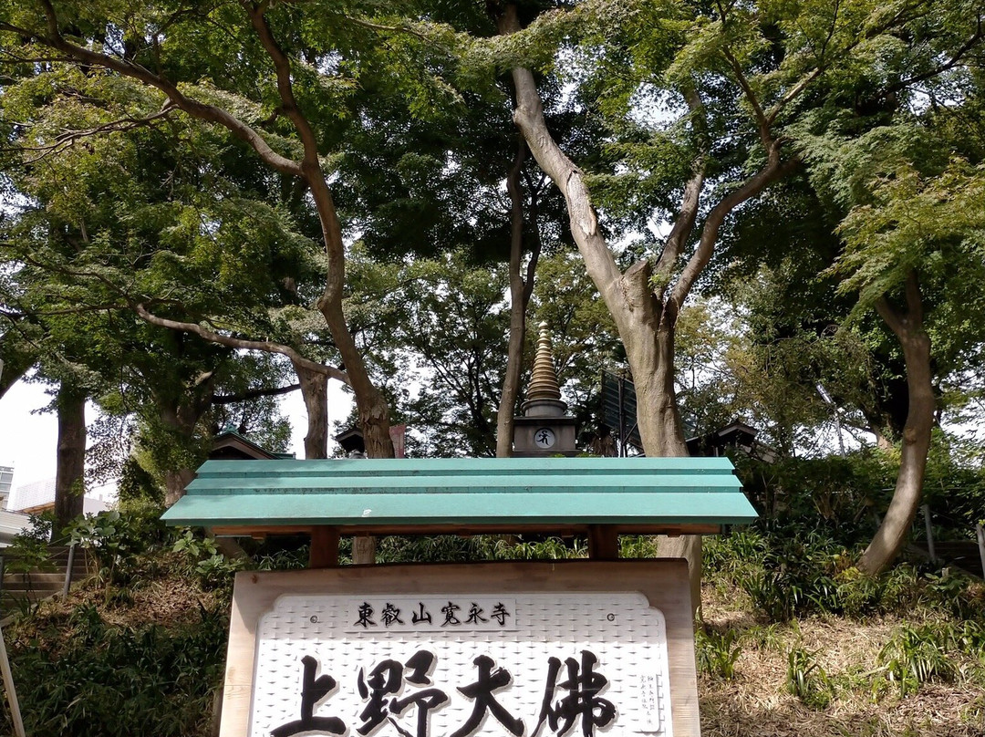 Ueno Daibutsu-Uenokoen必去景点