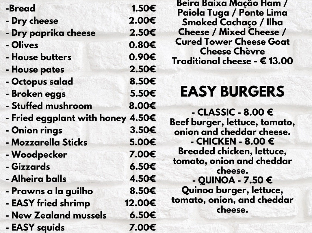 Easy , Tapas & Wines