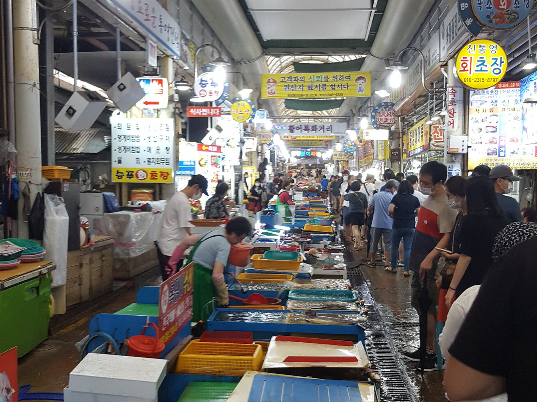 Tongyeong Jungang Market-统营市必去景点