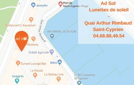 Ad Sol Lunettes Sunkids-Saint-Cyprien-Plage必去景点