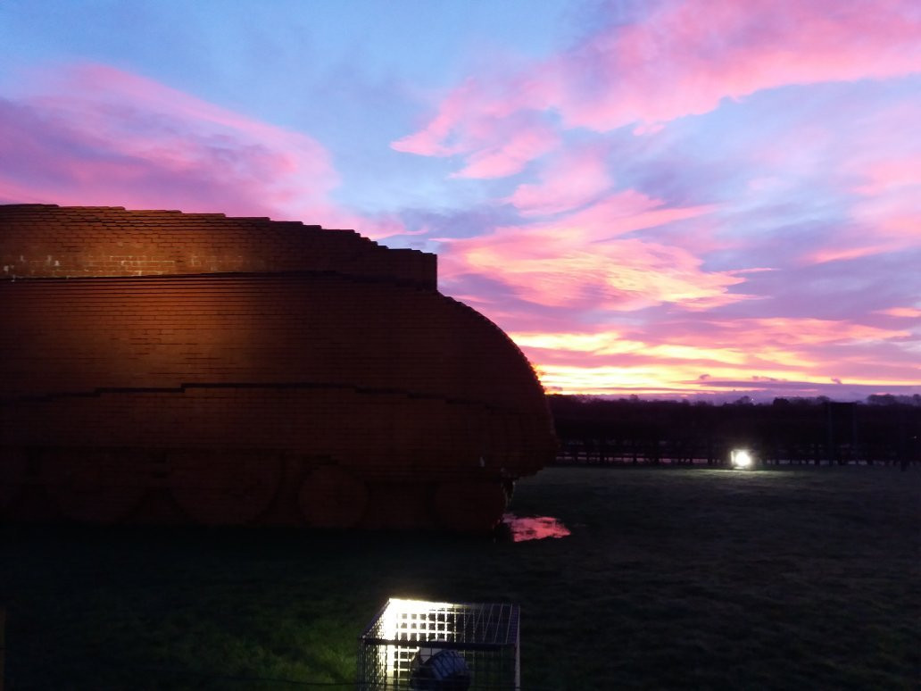 David Mach's Train Sculpture, Darlington-达灵顿必去景点