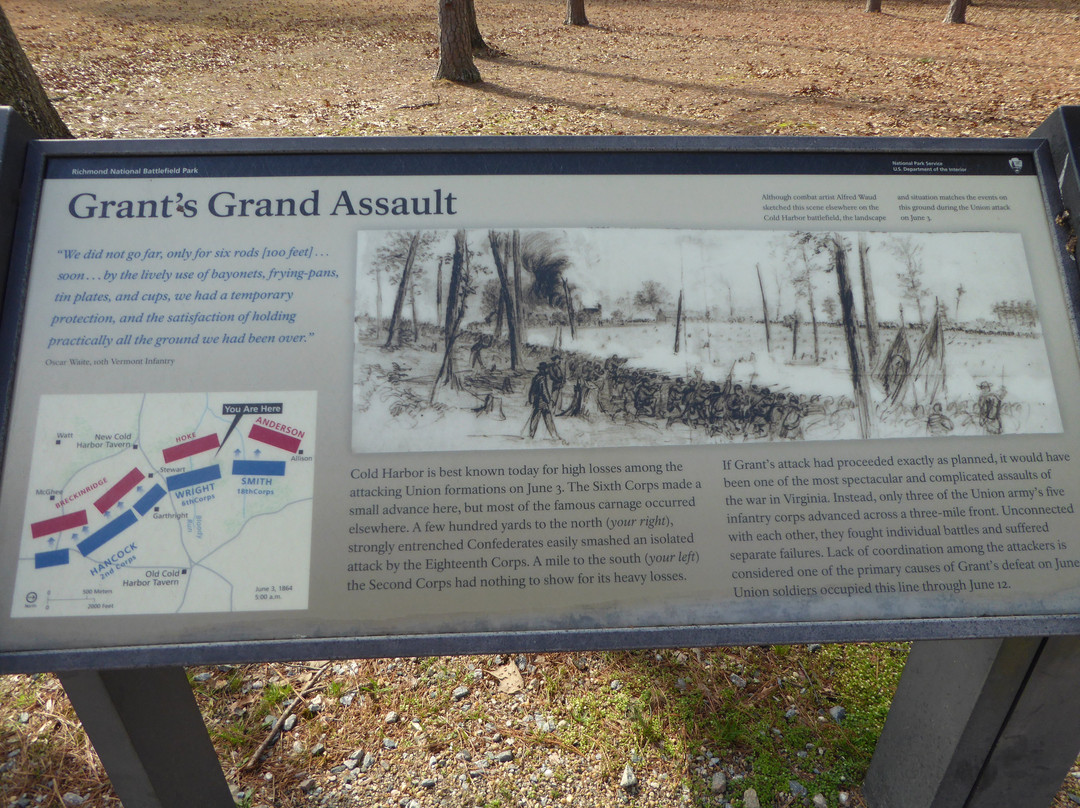 Cold Harbor Battlefield Park-Mechanicsville必去景点