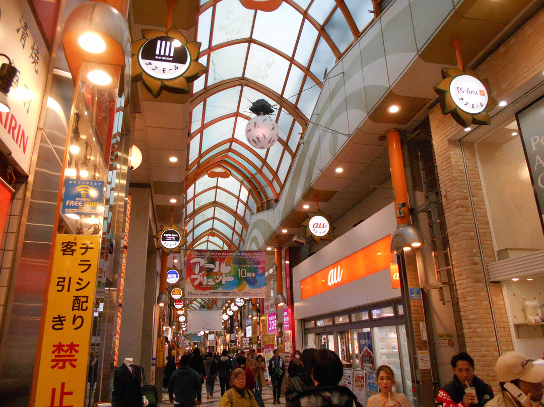 Nakano San Mall Shopping Street-Nakano必去景点