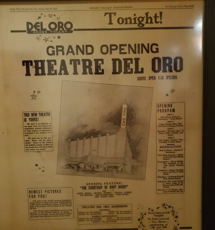 Del Oro Theatre-Grass Valley必去景点