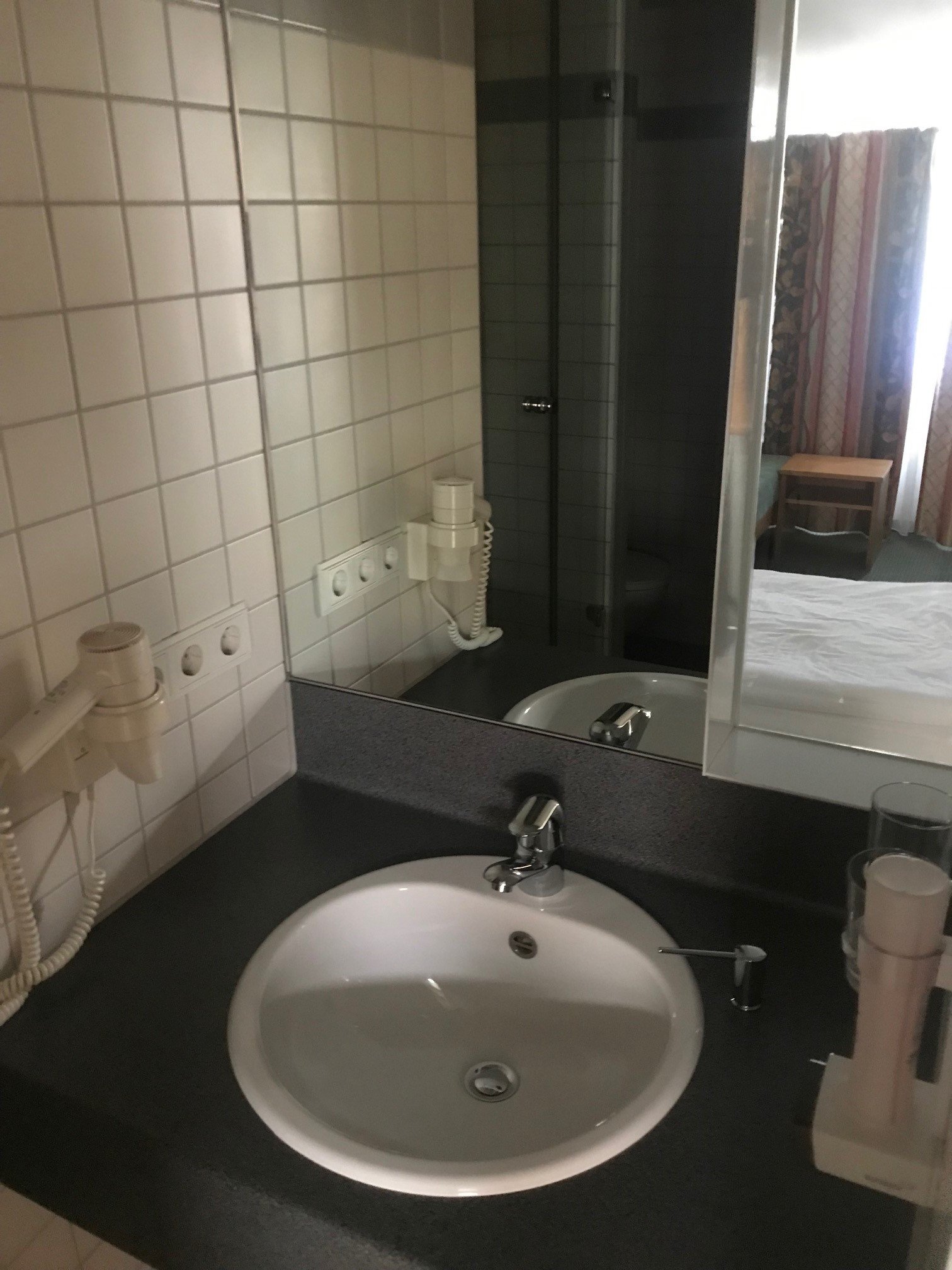 Landhotel Guenzburg-浴室