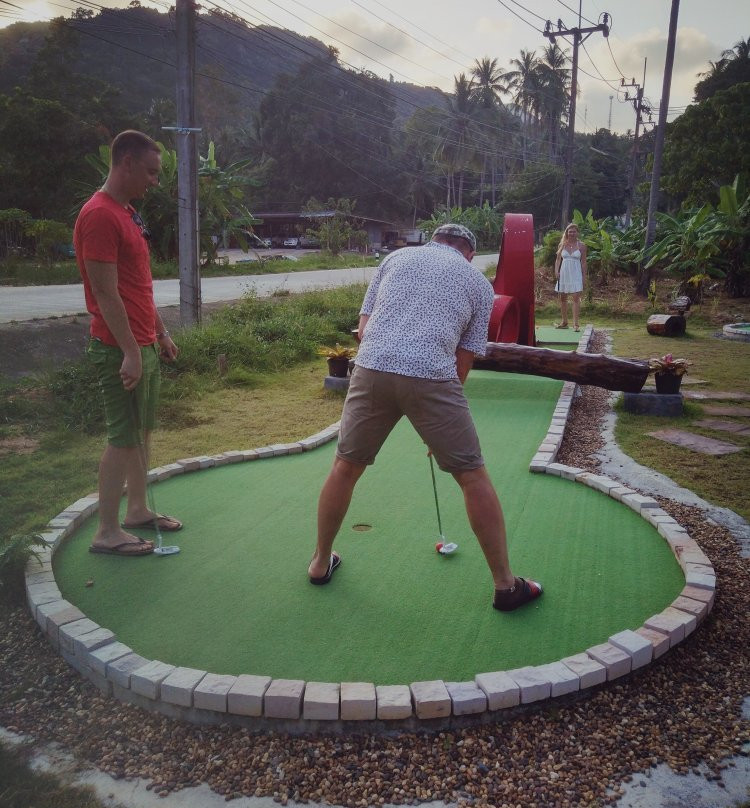 Phangan Adventure MiniGolf-Ban Thong Nai Pan必去景点