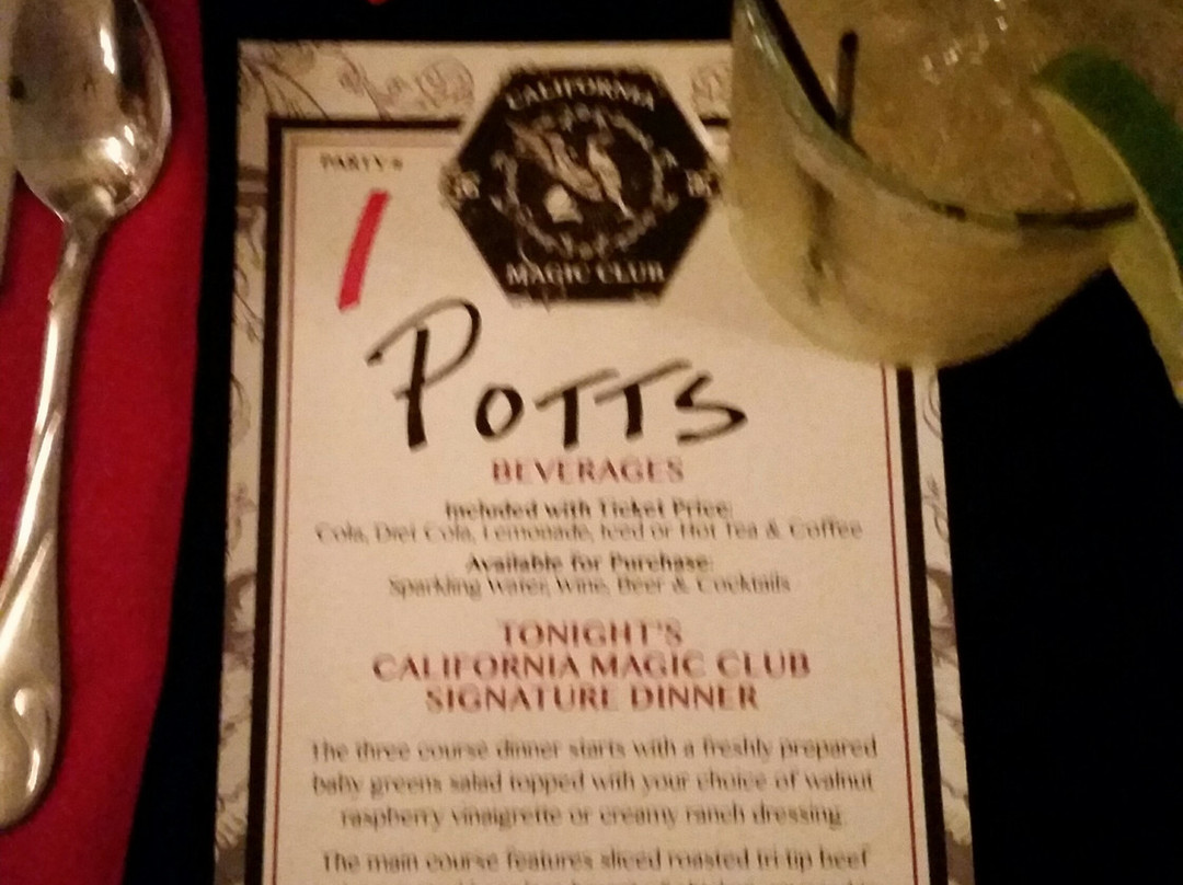 California Magic Dinner Theatre-Martinez必去景点