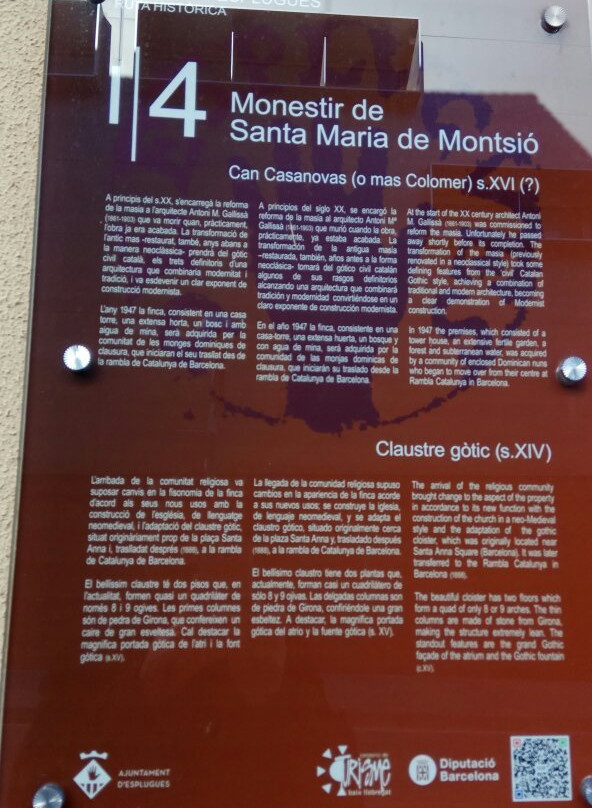 Monestir de Santa Maria de Montsio景点图片