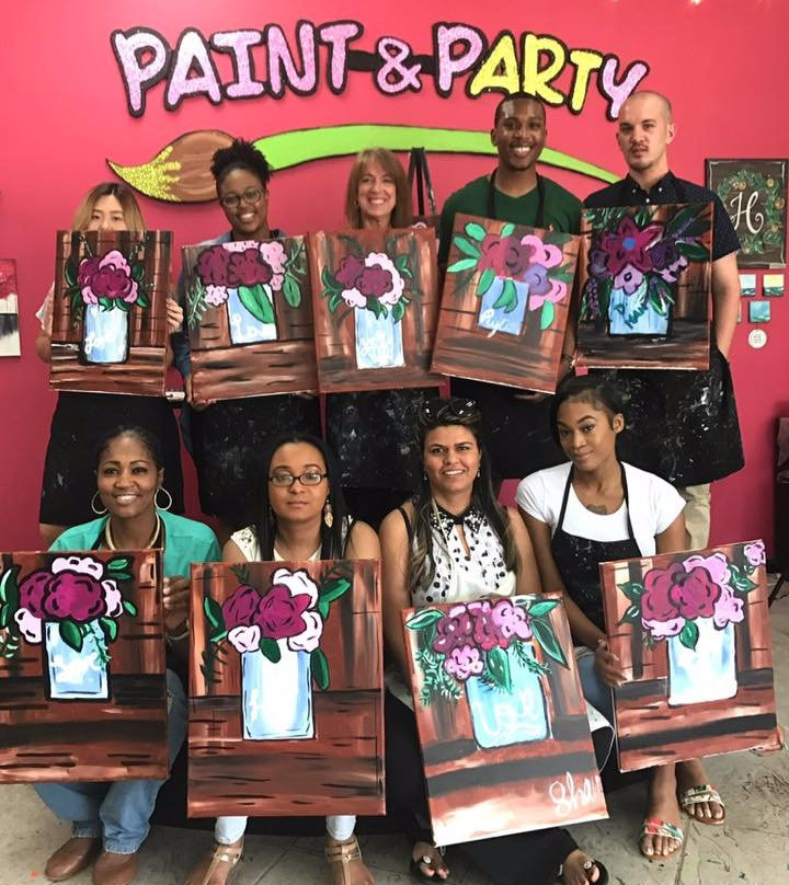 Masterpiece Mixers Paint & Party Studio John's Creek-约翰斯克里克必去景点