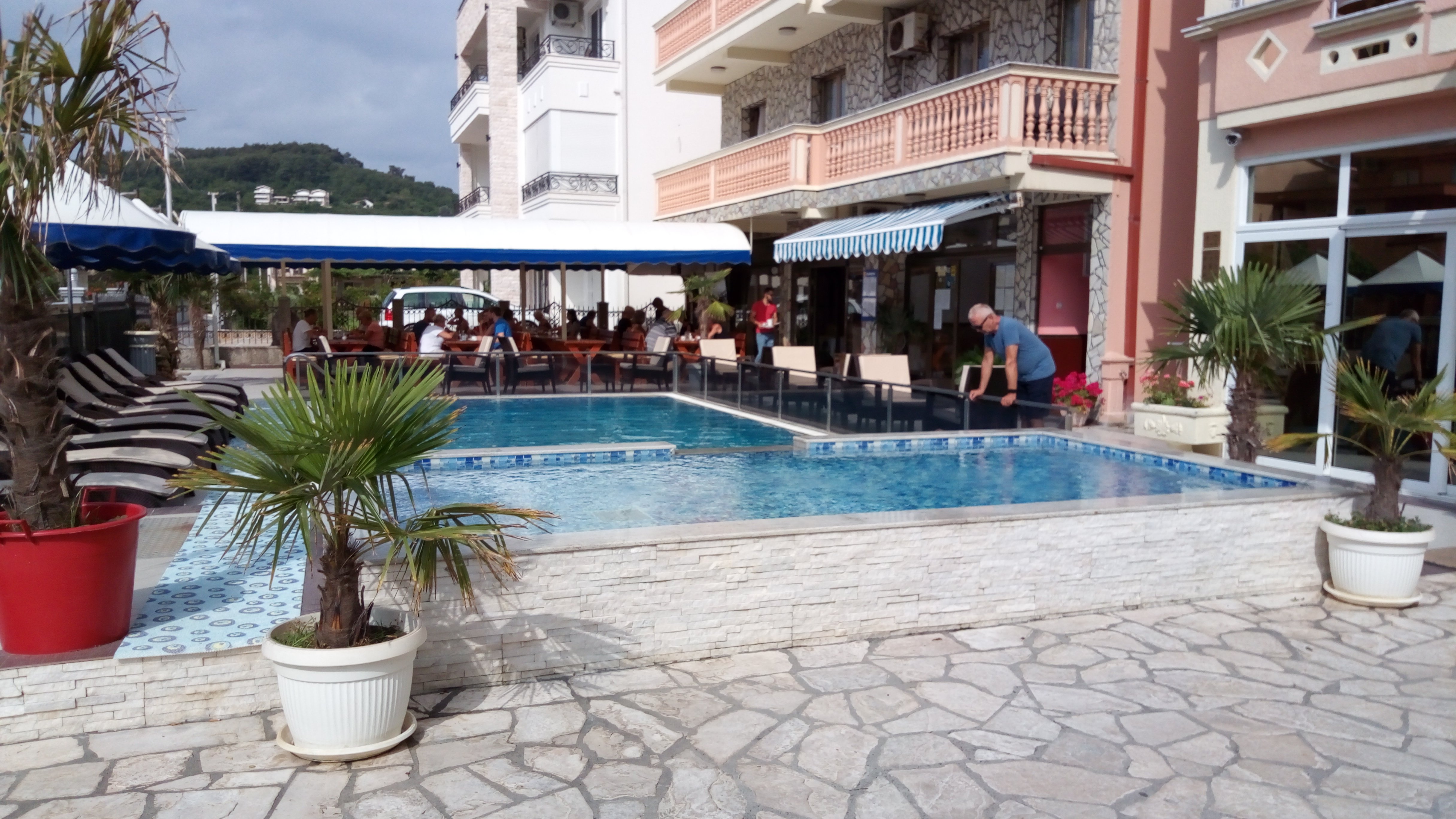Spa Hotel Montefila-泳池