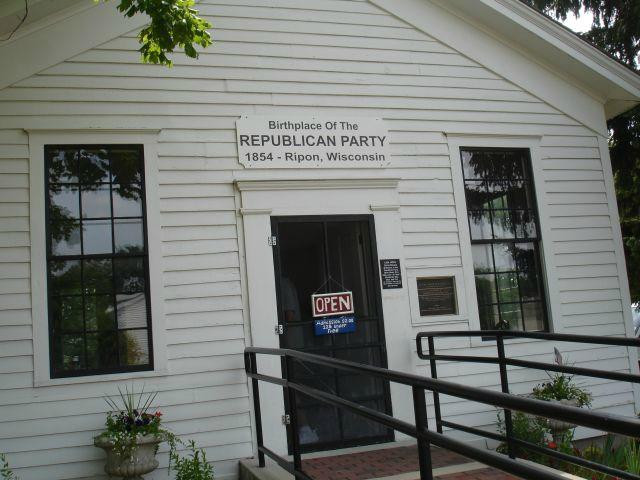 The Little White School House, Birthplace of the Republican Party景点图片