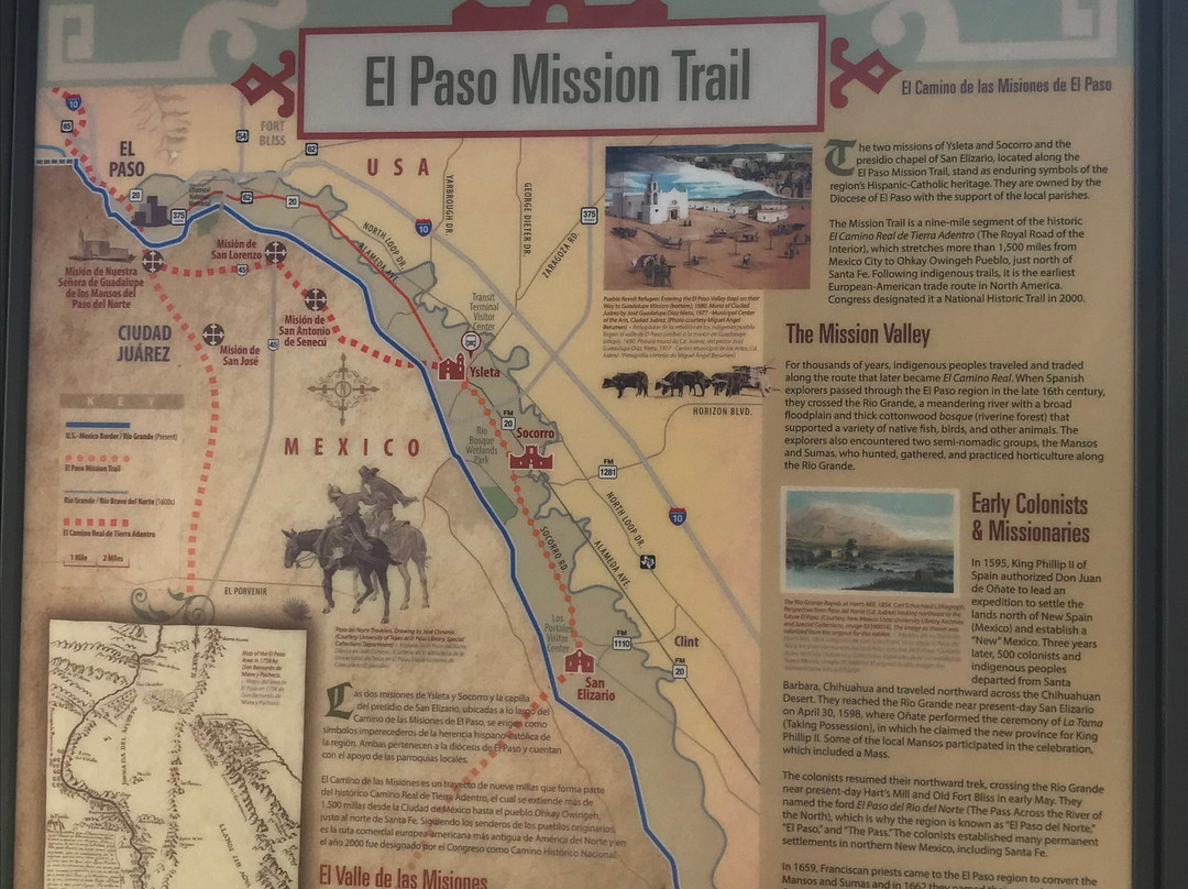 El Paso Mission Trail-埃尔帕索必去景点