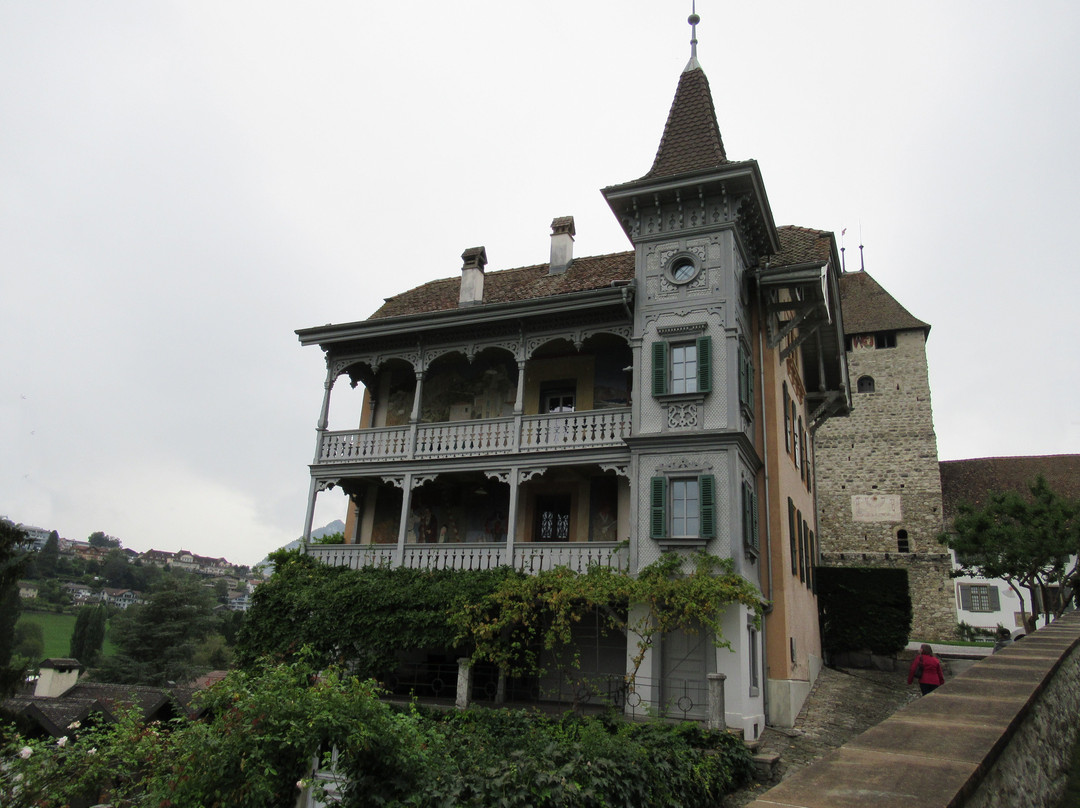 Haus Le Roselier Und Rosengarten-施皮茨必去景点