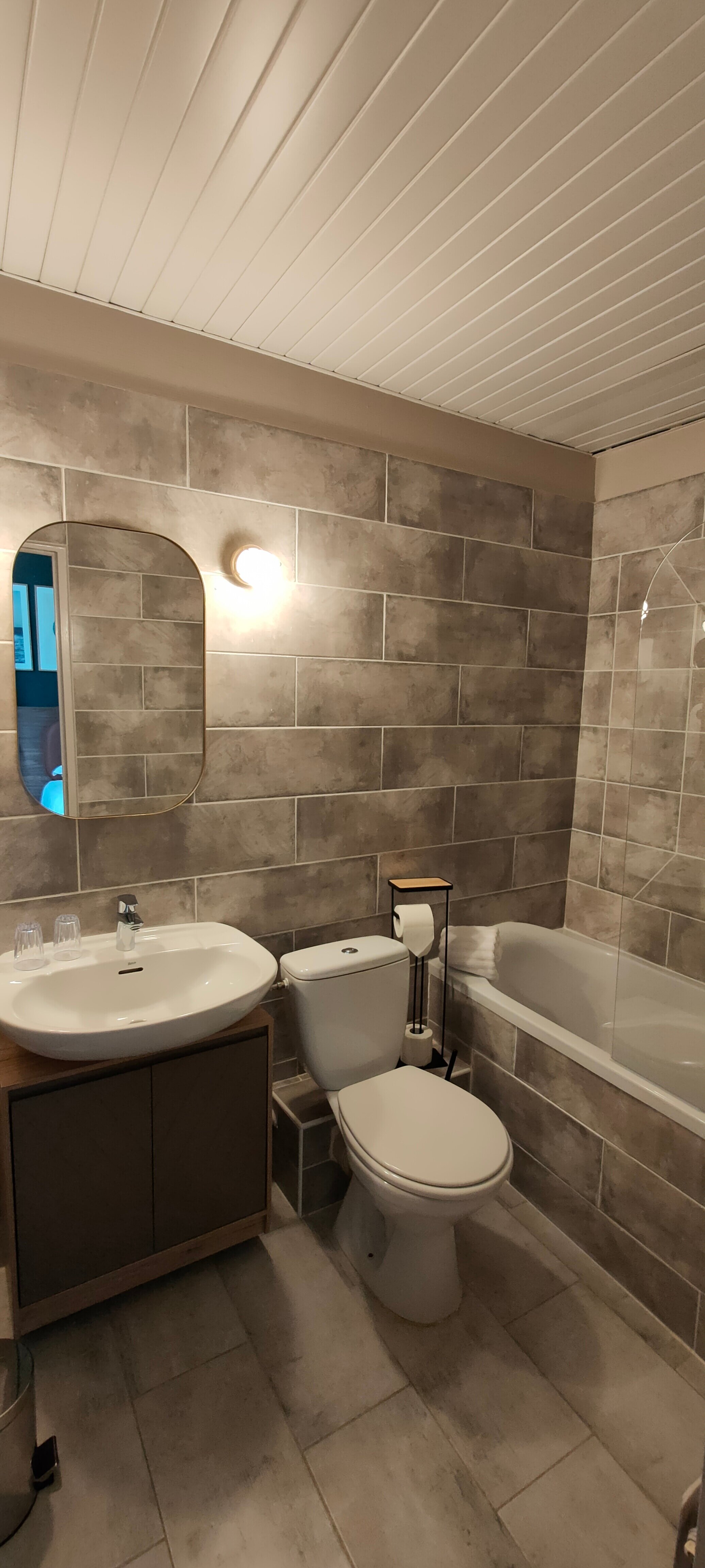 La Maison Obono Hôtel & Spa-浴室