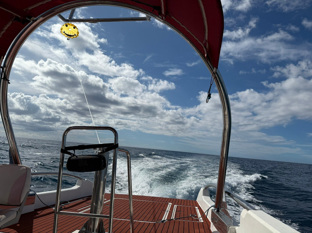 Moorea Parasailing-莫雷阿岛必去景点