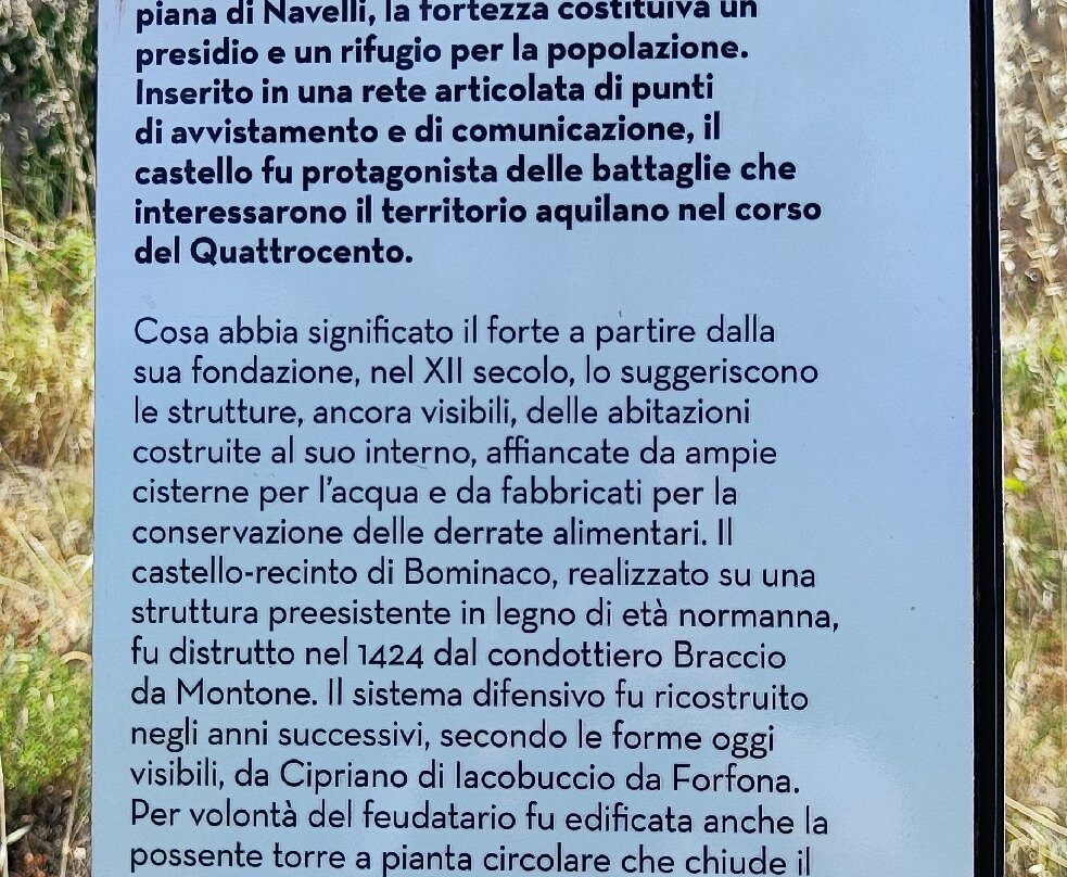 Castello di Bominaco-Bominaco必去景点