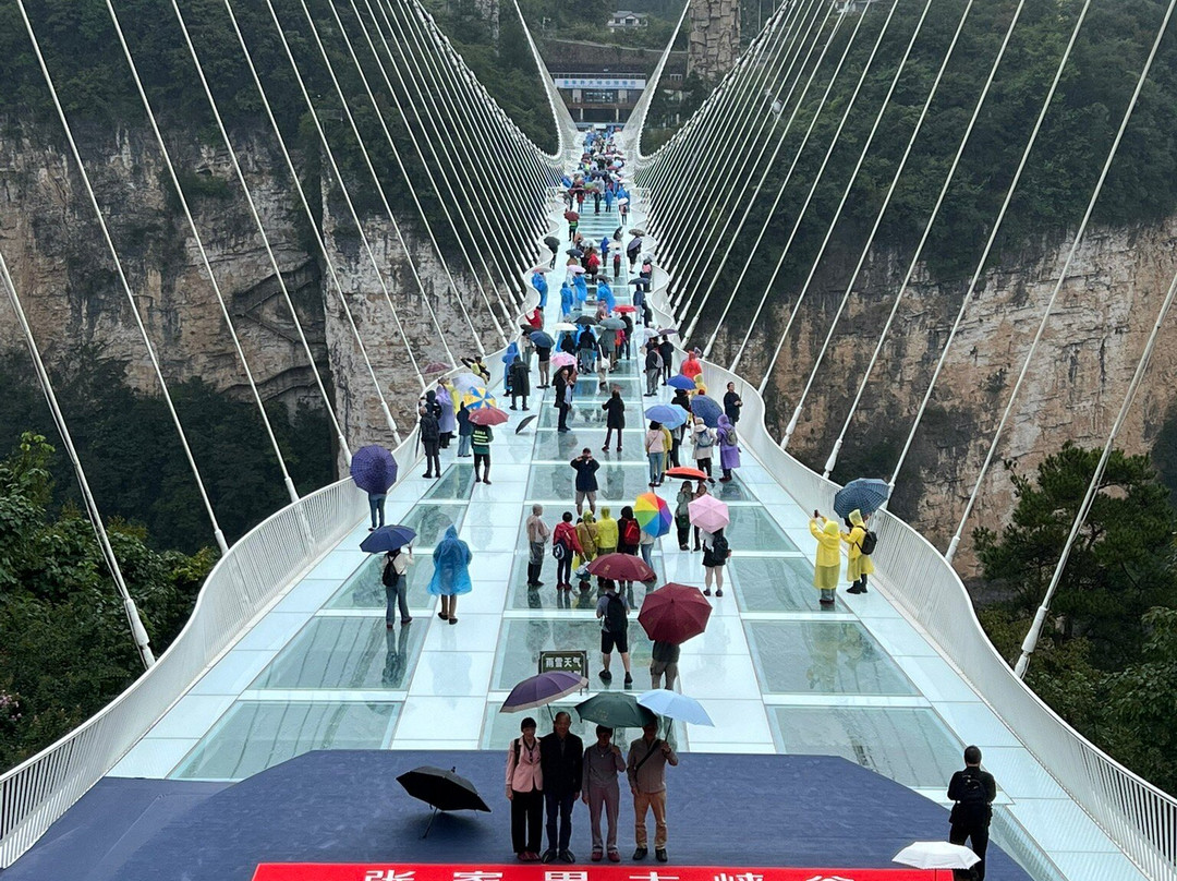 张家界玻璃桥-张家界市必去景点