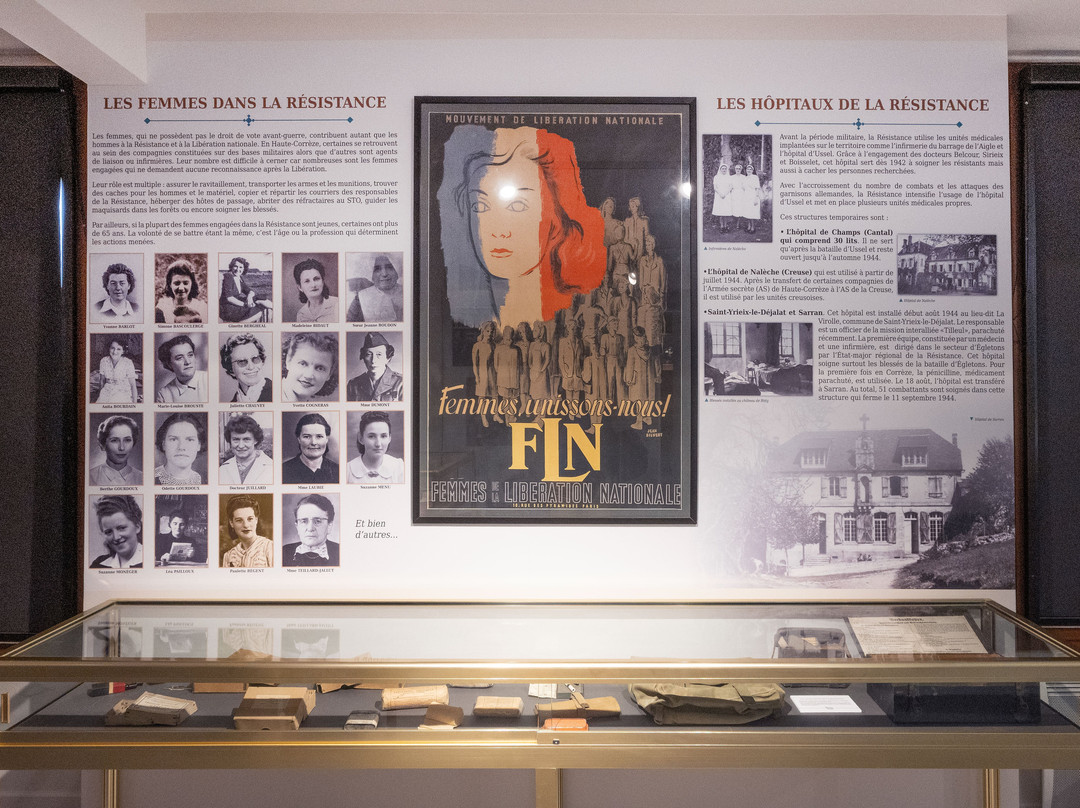 Musée Départemental de la Résistance Henri Queuille-Neuvic必去景点