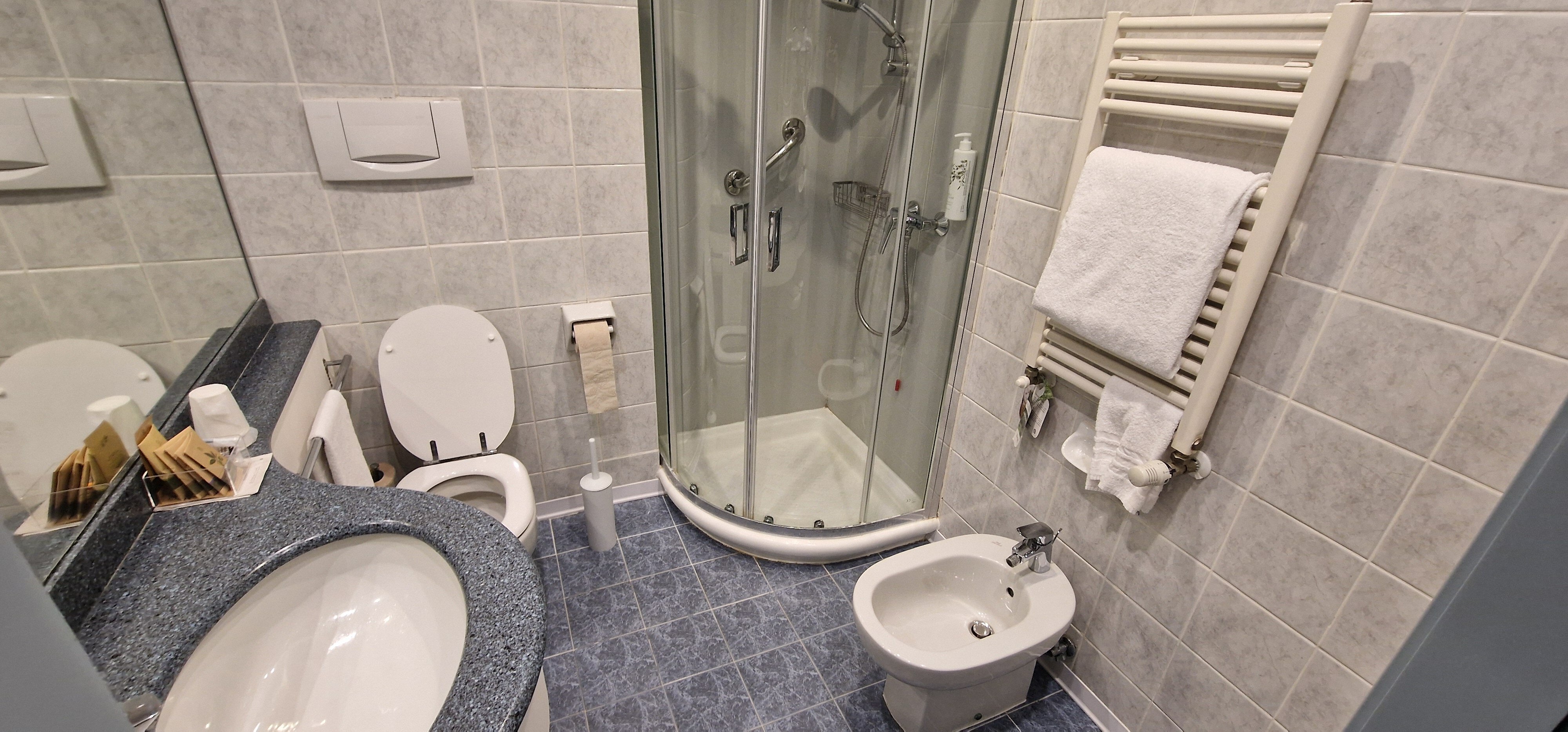 Best Western Air Hotel Linate-浴室