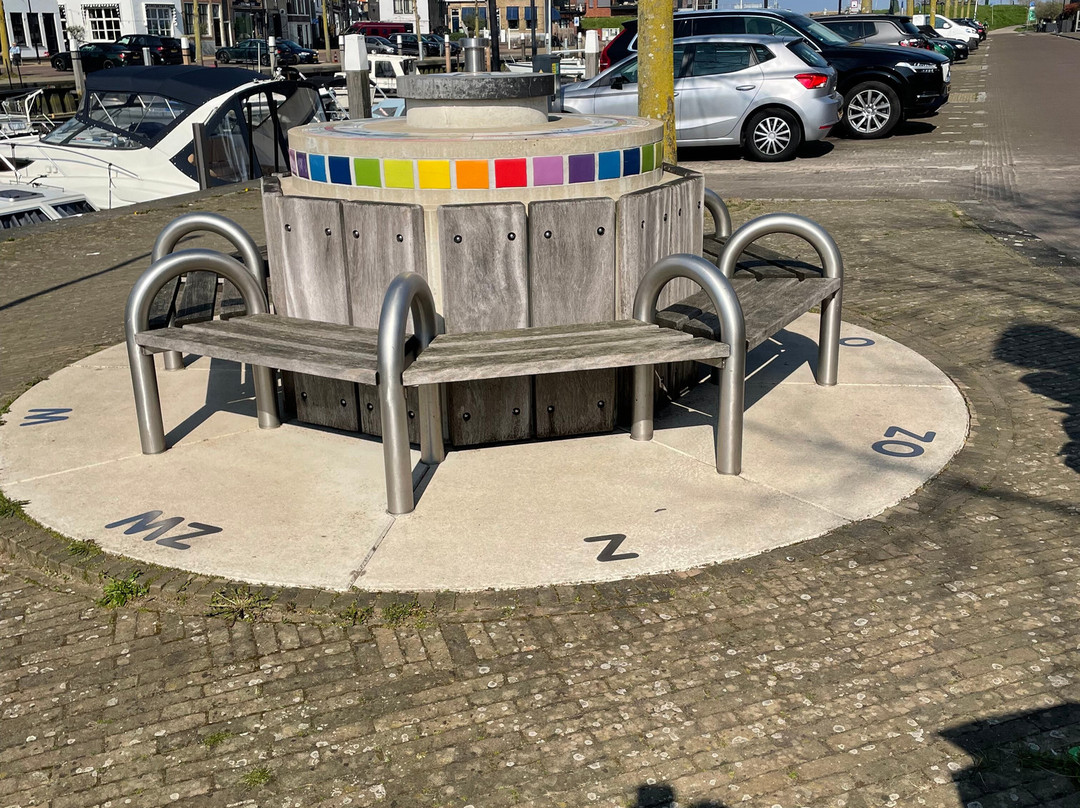 Sculptuur Kompas van Ingrid Kruit