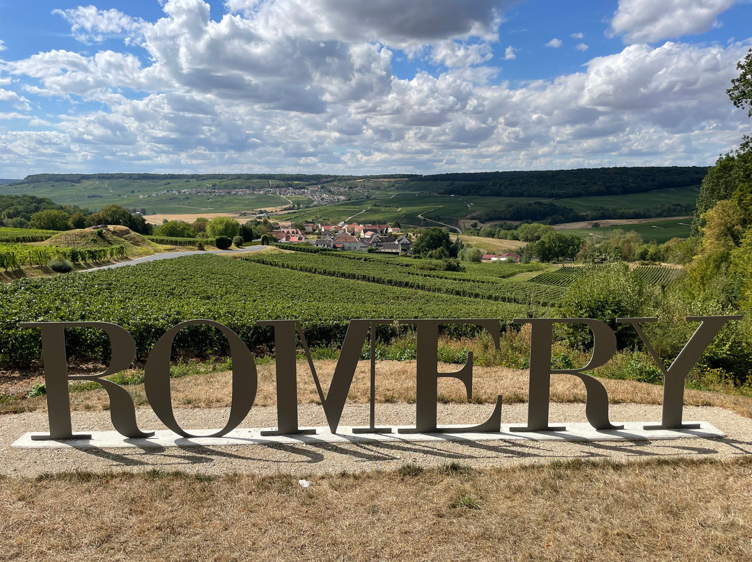 Champagne terrace Perrier-Jouet