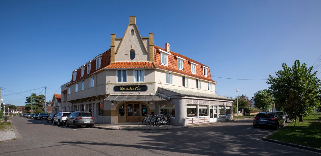 Logis Hôtel Les Sables d'Or-浴室
