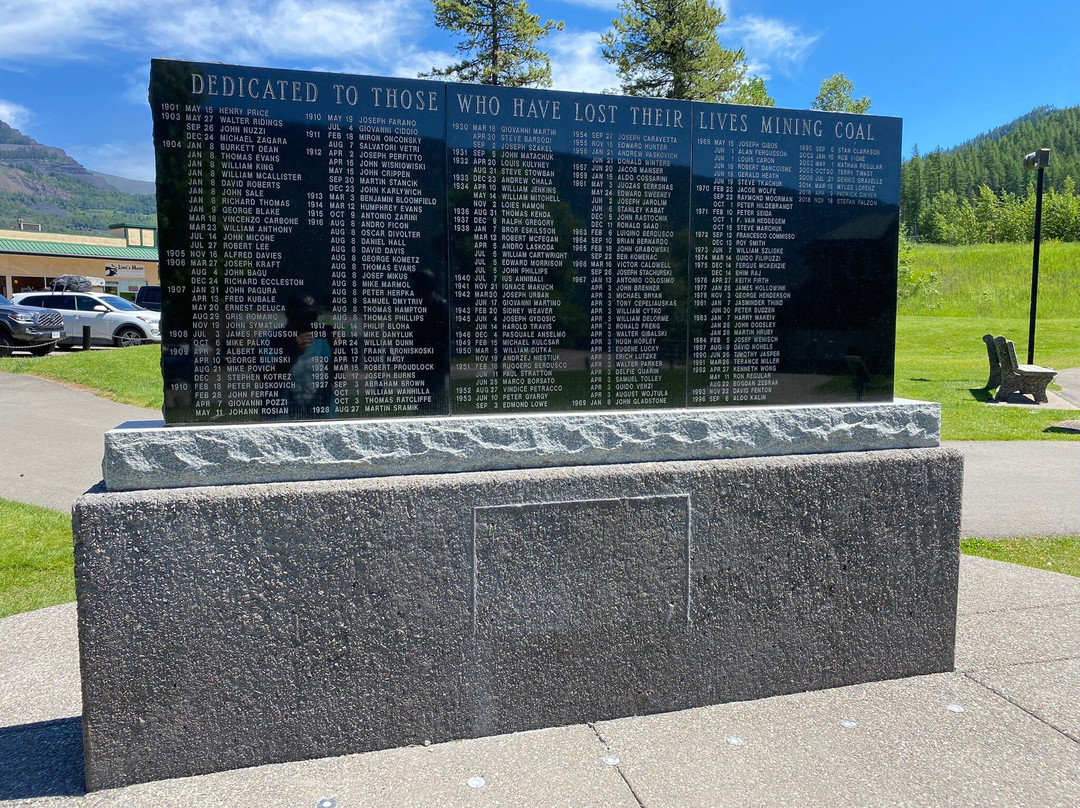 Miners Memorial Sparwood