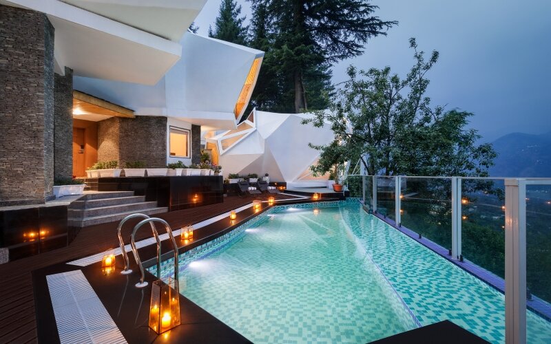 Tree of Life Eila Art Hotel, Manali-泳池