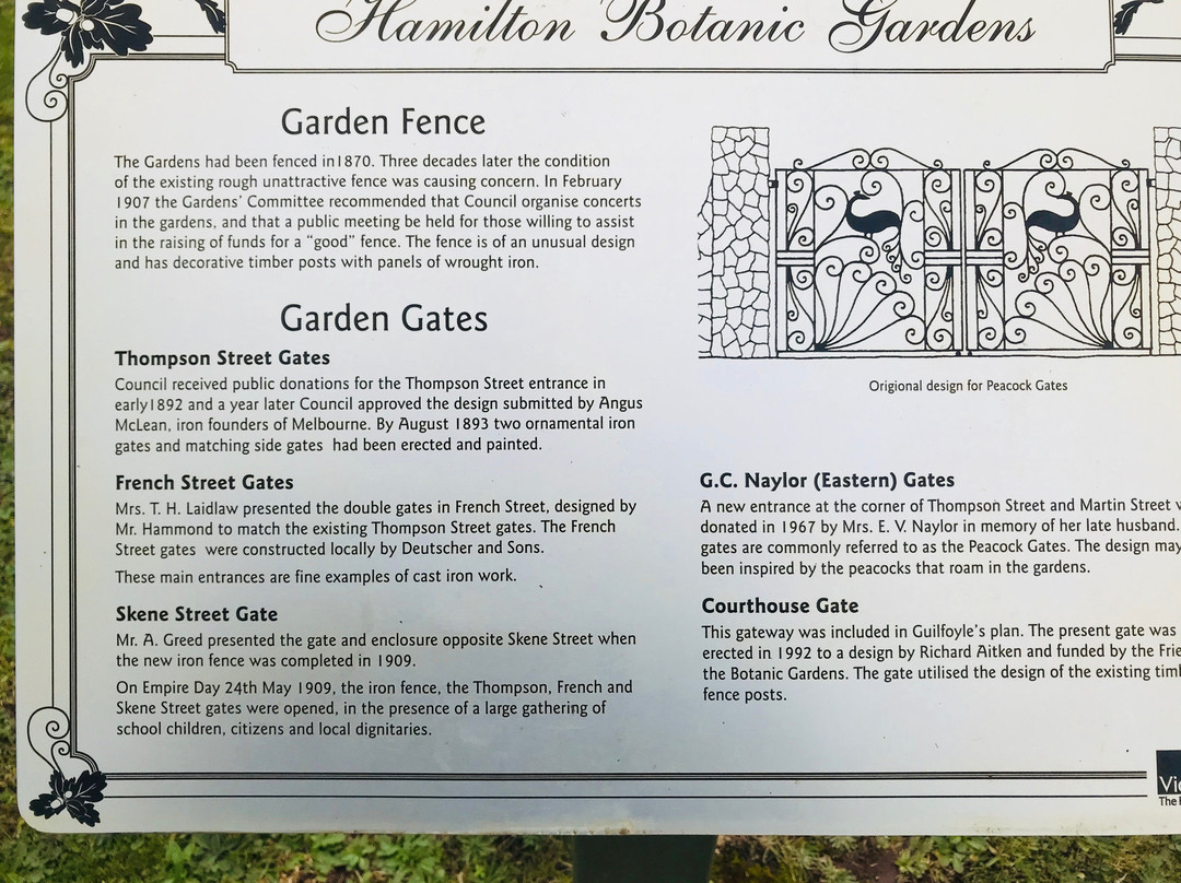 Hamilton Botanic Gardens景点图片