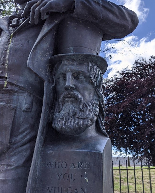 Statue of Johnnie Walker