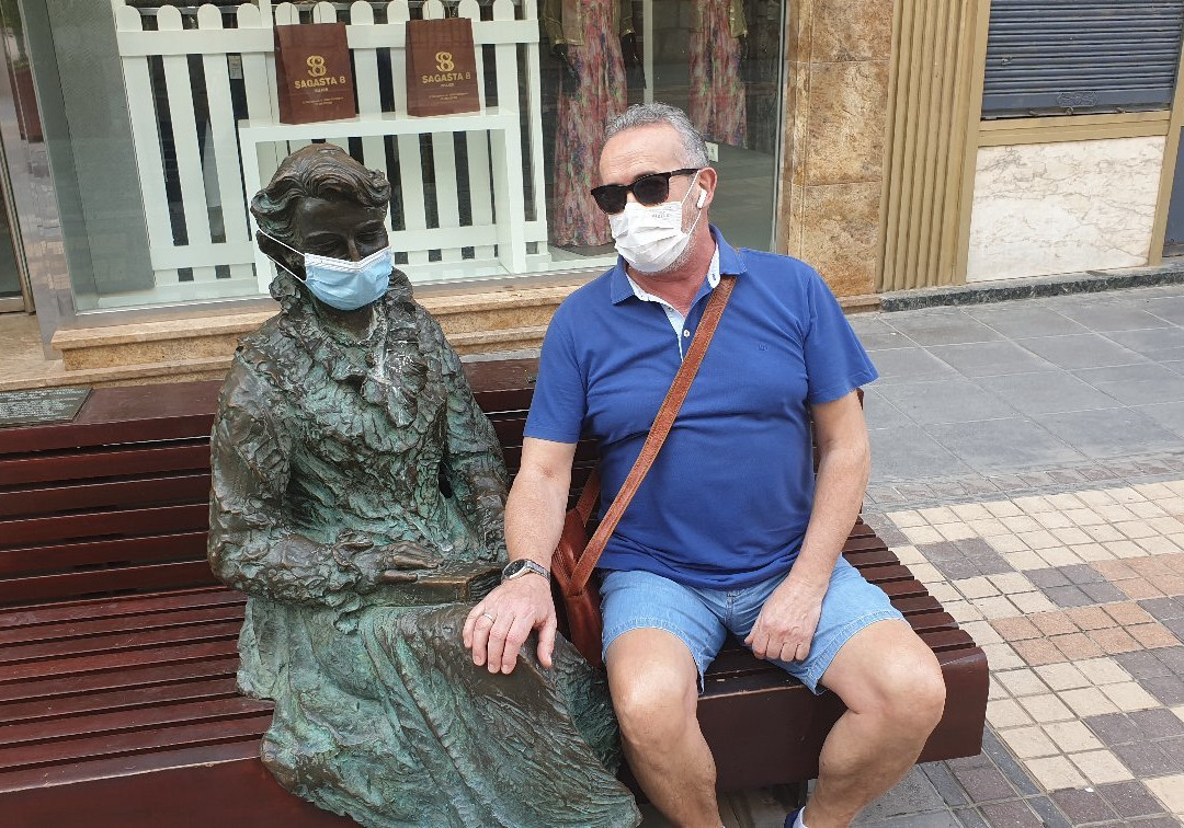 Escultura Carmen Conde-卡塔赫纳必去景点