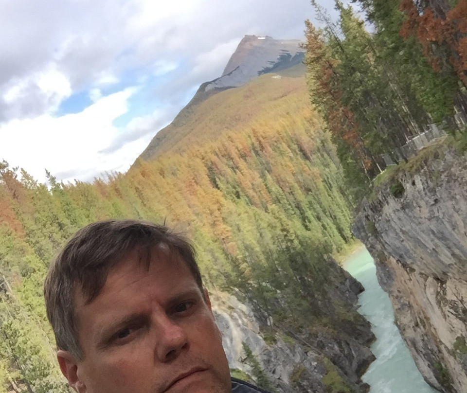 Sunwapta Falls and Canyon景点图片
