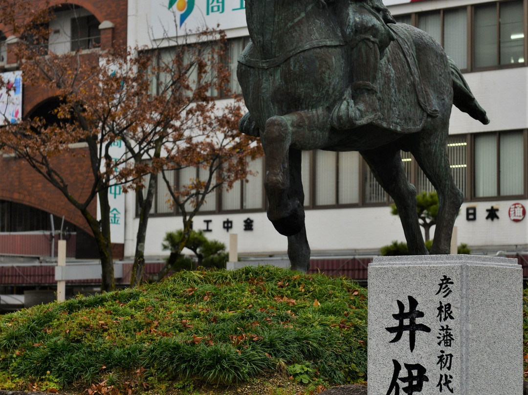Ii Naomasa Statue-彦根市必去景点