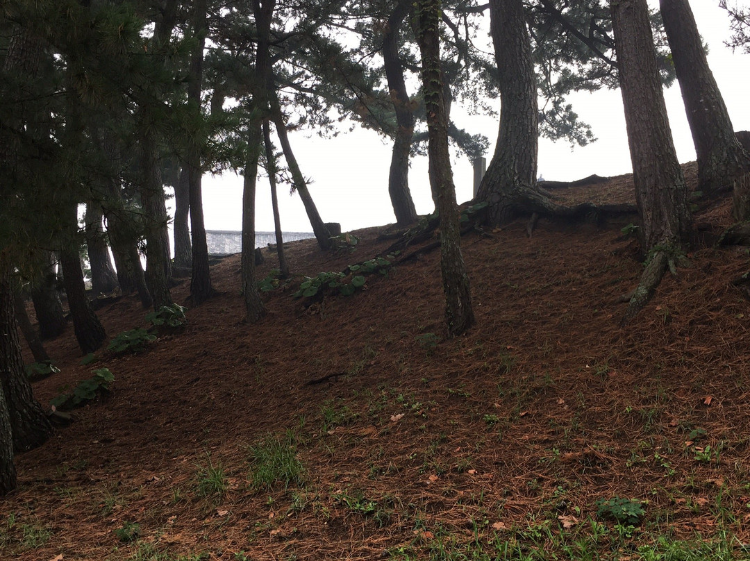 Kikugahama Earthwork (Onago Daiba)-萩市必去景点