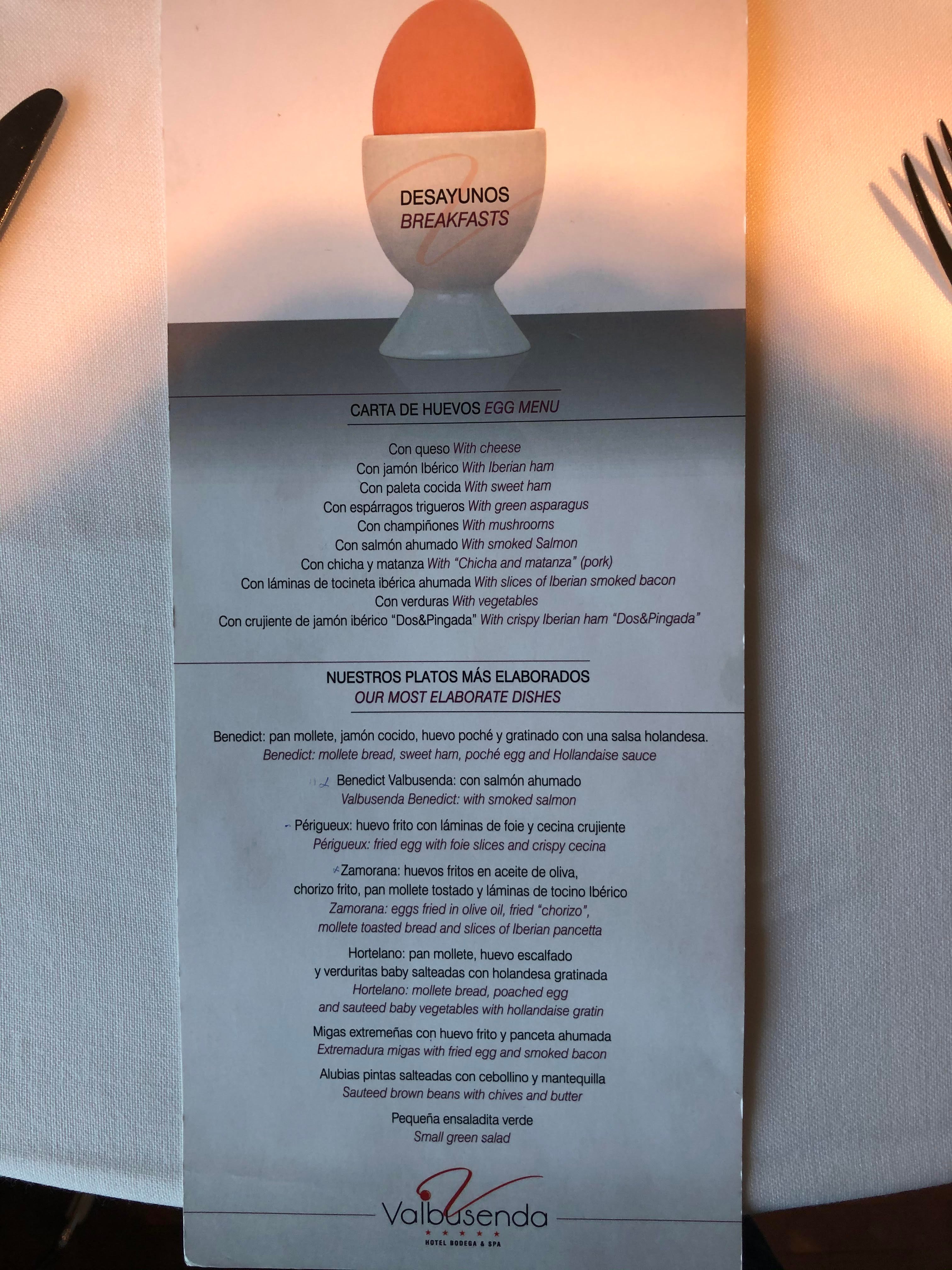 Valbusenda Hotel Bodega & Spa-餐饮