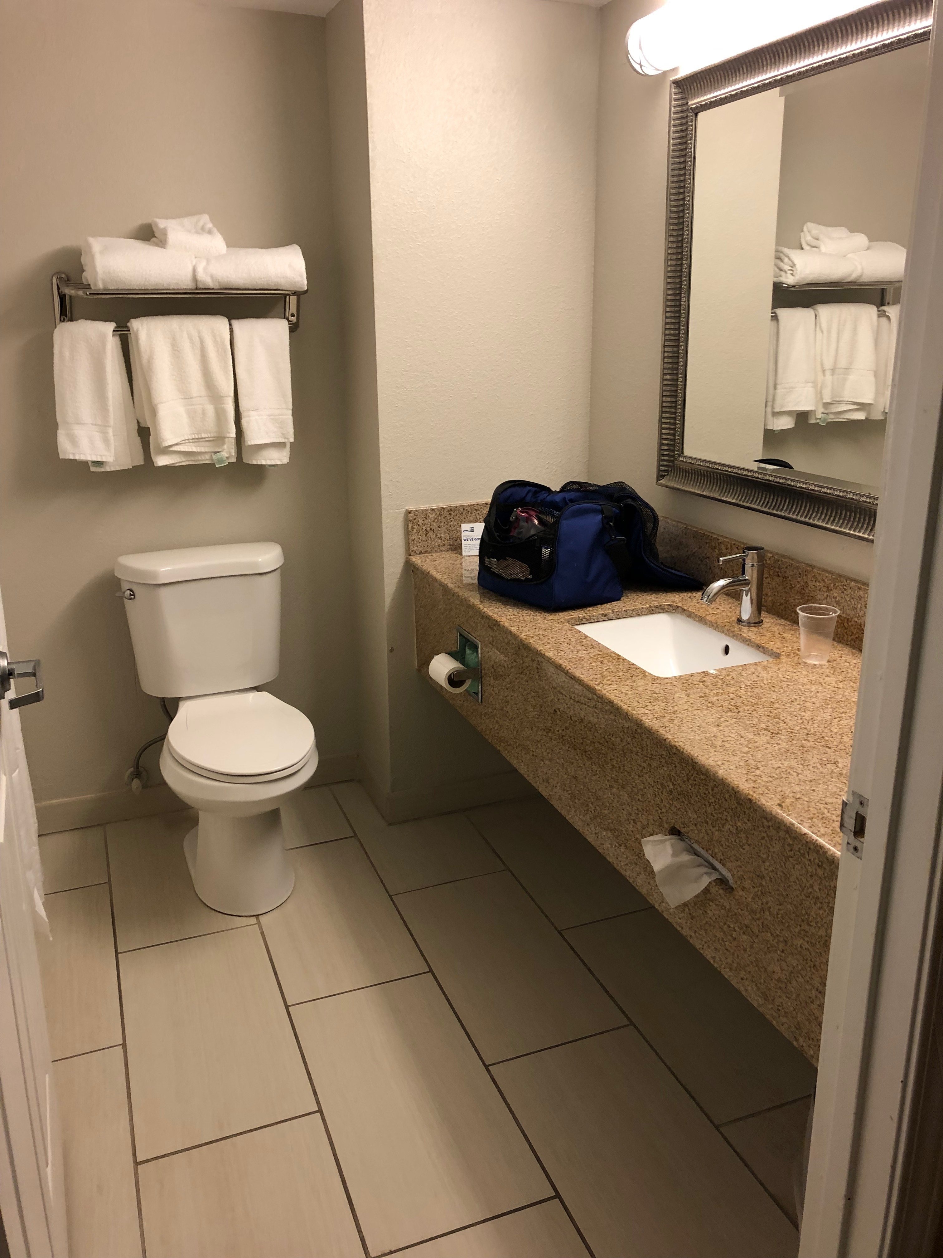 Holiday Inn Express Hurricane Mills (Waverly)-浴室