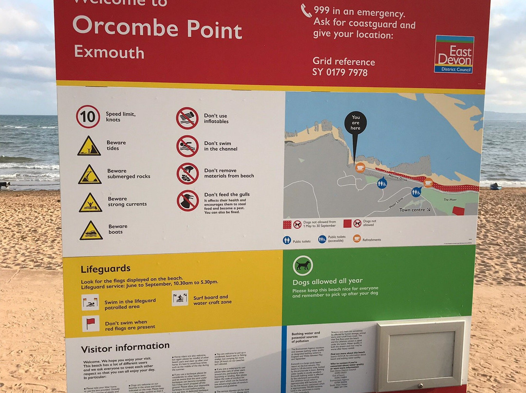 Orcombe Point-埃克斯茅斯必去景点