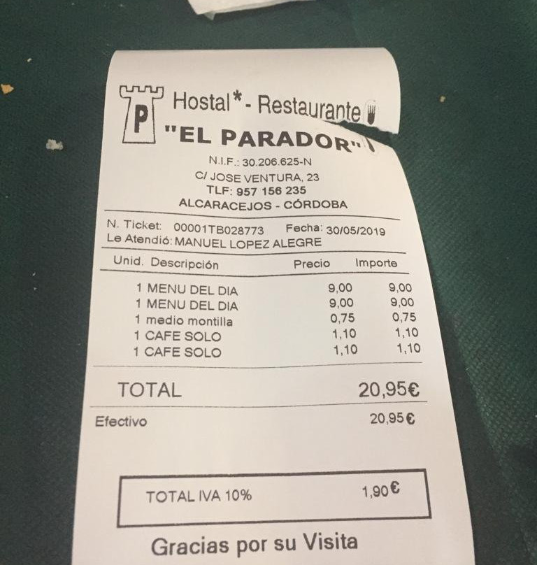 Hostal Restaurante El Parador主图