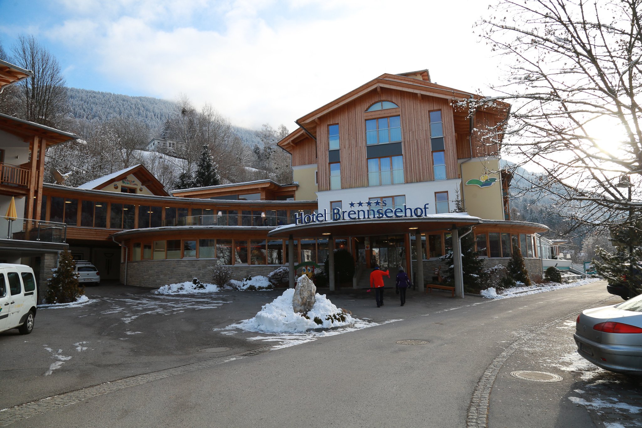 Family & Sport Resort Brennseehof-浴室