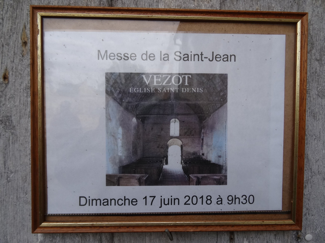 Église Saint-Denis de Vezot景点图片