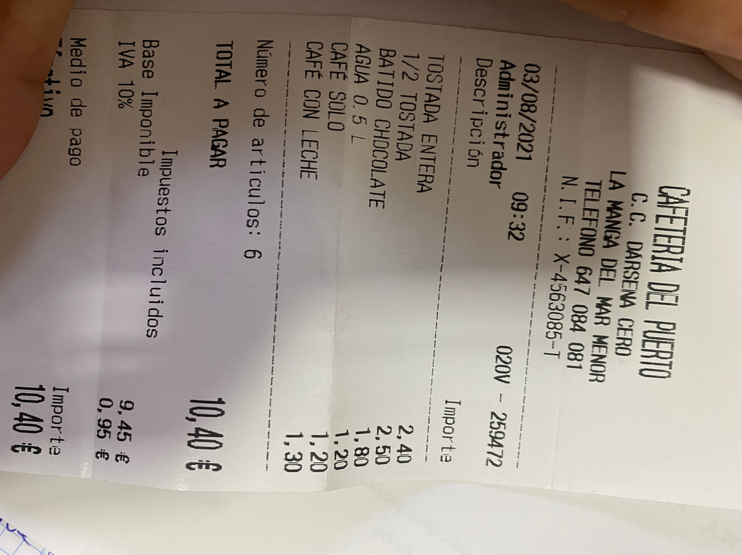 Cafetería el Puerto