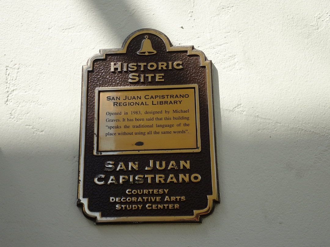 San Juan Capistrano Regional Library-San Juan Capistrano必去景点