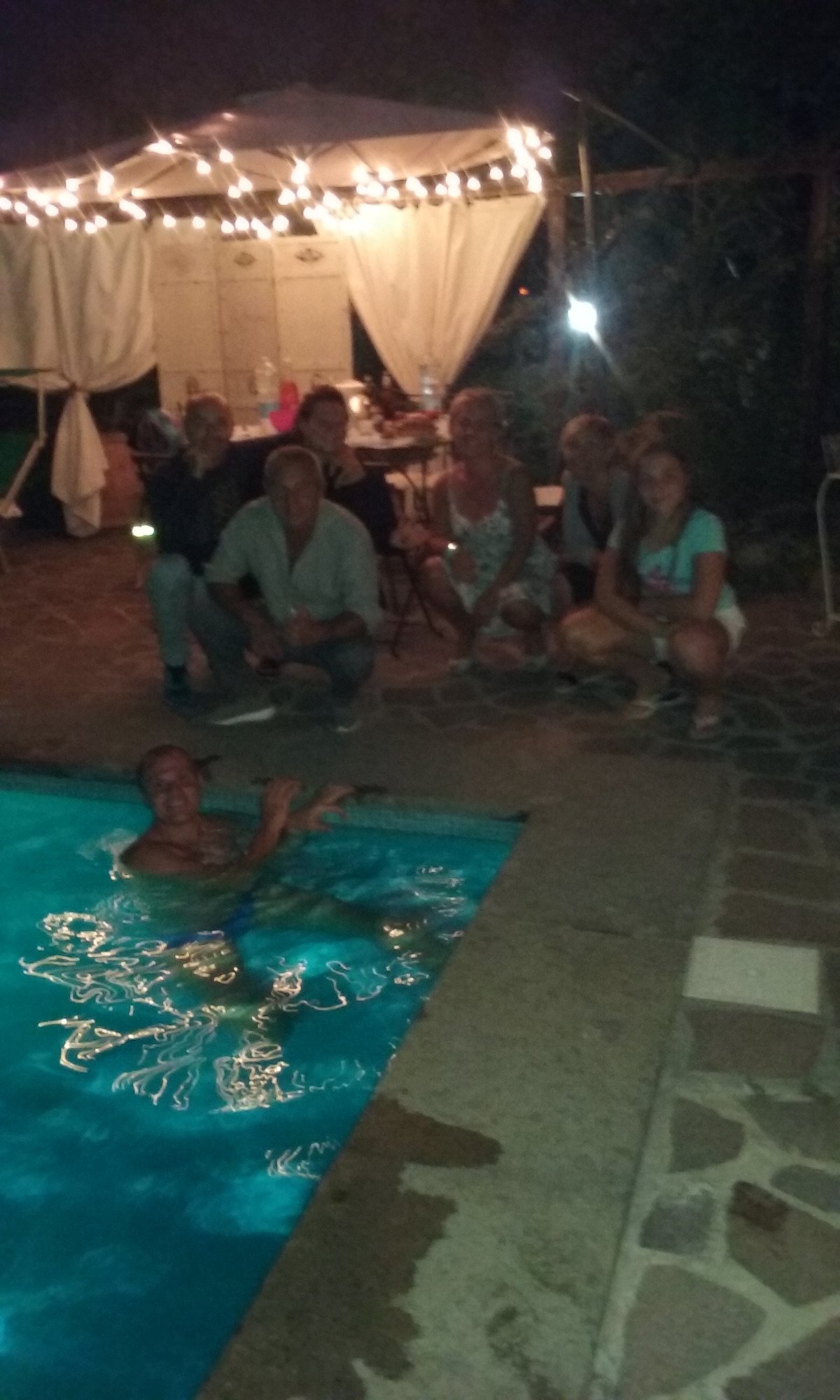 B&B  La Pineta-泳池