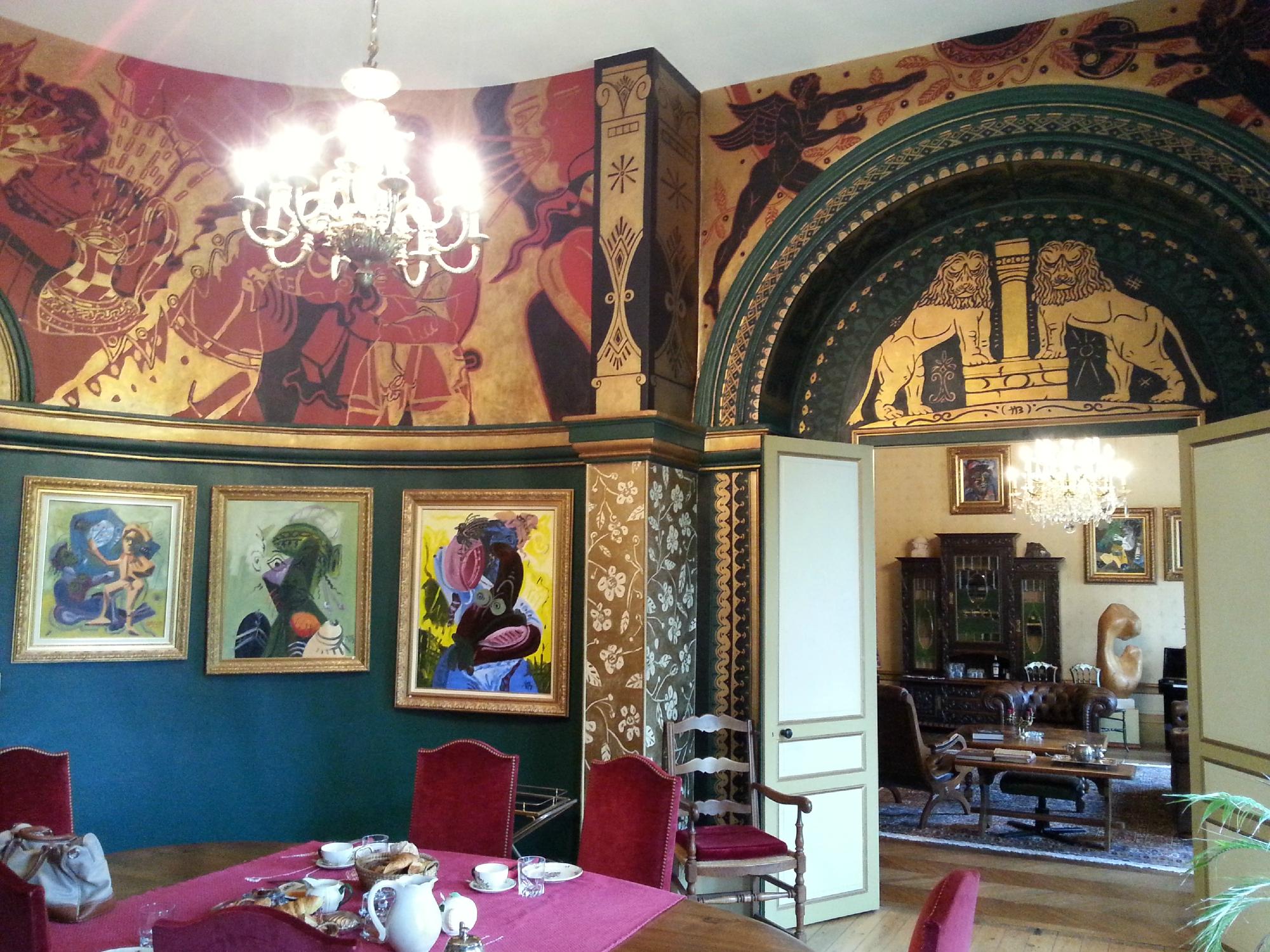 Chambres d'Hotes Château de Serans-餐饮