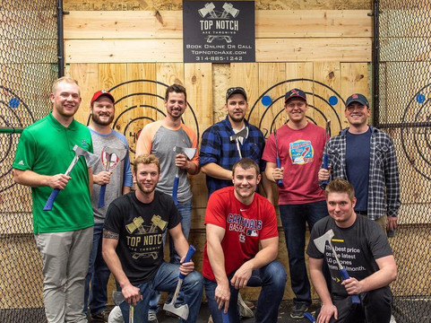 Top Notch Axe Throwing St. Louis-圣路易斯必去景点