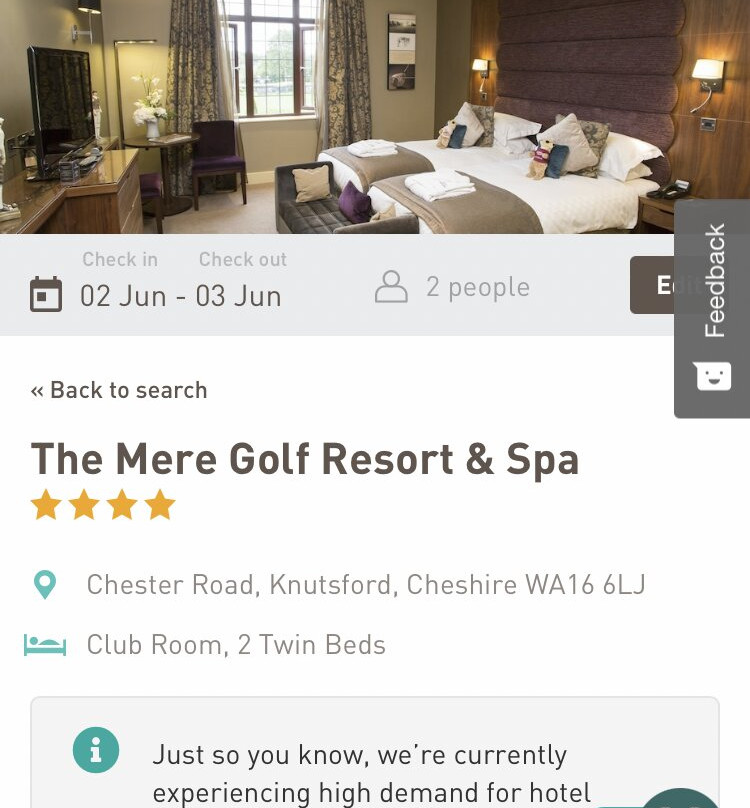 Golf At Fairmont Cheshire, The Mere-纳茨福德必去景点