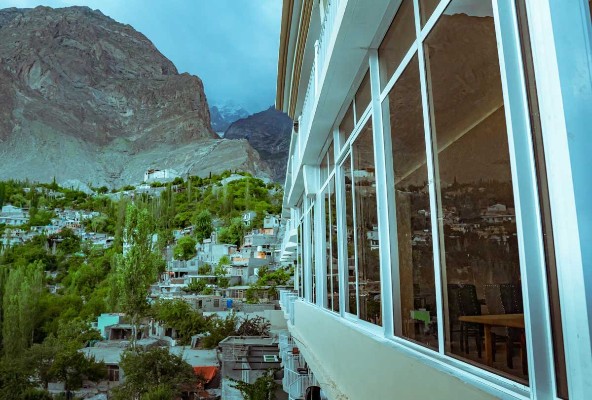 Hilltop Hotel Hunza-酒店景观