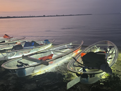 Glass Bottom Clear Kayak Tours Anna Maria Island-安娜玛丽亚岛必去景点