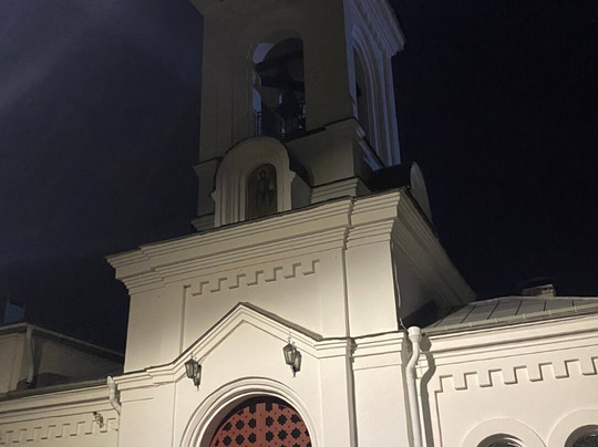 Nadvratnaya kolokolnya Spaso-Yevfrosiniyevskogo zhenskogo monastyrya-波洛茨克必去景点